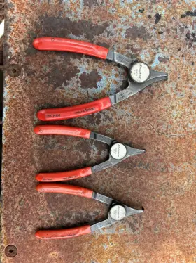 Prh-349 Snap-on Prh 349 129 Internal/external Ring Plier Lot Of 3
