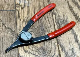 Prh-12 Snap-on Prh12 Tools Quick Convertible Internal External Ring Pliers Retaining Red