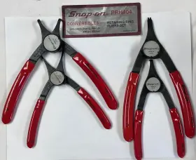 Prh404 Snap-on 4pc Retaining Ring Pliers Set Excellent Cond. Usa Made Shipped