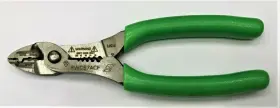 Pwcs7acfg Snap-on New Wire Stripper Cutter And Crimper Green Small Handle Dents