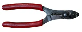Pwcs7c Snap-on Tools Usa New Red Soft Grip 7 Inch Wire Stripper Cutter Crimper