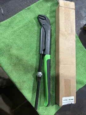 Snap-on Pwz1ga New - 12-5/8 Inch Long Green Soft Grip Pliers Wrench