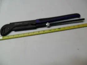 Pwz2-dp Snap-on New Tools 17 Inch Pliers Wrench Rare Purple No. Pwz2 Dp