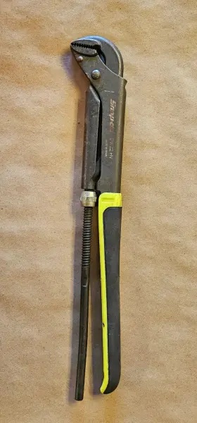 Pwz2hv Snap-on Tools Soft Grip Pliers Wrench Used 17 In