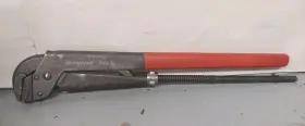 Pwz3o Snap-on Pre-owned Tools Pwz3 21-1/2 Inch Adjustable Pliers Wrench Red Handle