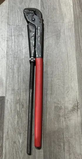 Pwz4 Snap-on 28-5/8 Inch Soft Grip Adjustable Plier Wrench