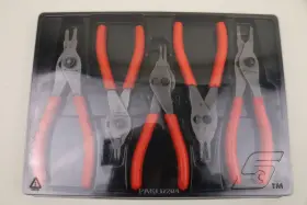 Sepcr105 Snap-on - Ring Pliers Set 5 Pc Fixed Tip Convertible Soft Grip
