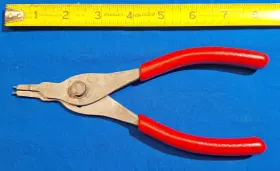 Srpc7000 Snap-on Snpc7000 8 Inch Pair Of Red Soft Grip Ring Pliers