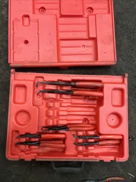 Sprc112 Snap-on Tools 7pc Soft Grip Master Ring Pliers Set 12pc 5 Missing