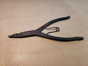 Srp2a Snap-on Tools Usa Straight Tip Transmission Ring Pliers Mint