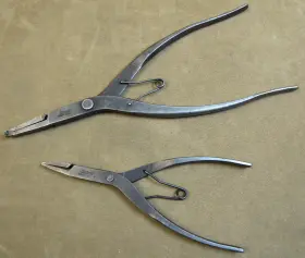 Srp3-srp4 Snap-on Tools No.srp3 And Srp4 9 Inch 14 Ring Retaining Clip Pliers