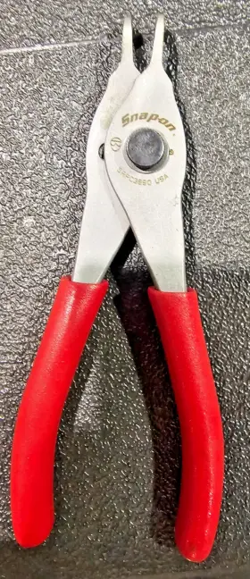 Srpc3690 Snap-on Ring Pliers 90 Degree Red Brand New