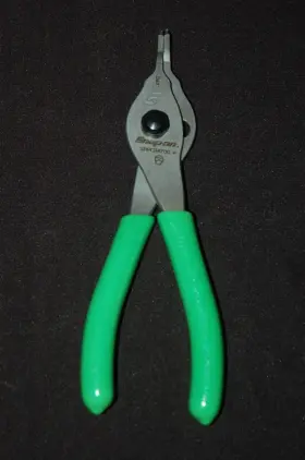 Srpcr4700 Snap-on Tool 7 Inch Retaining Ring Pliers Internal External Usa Green