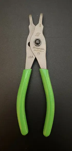 Srpcr7090g Snap-on 7 1/2 Inch Internal / External New Snap-ring Pliers .070 Green 90 Degree