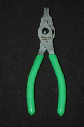 Srpcr7090 Snap On Tools Reversible Green Handle Retaining Ring Pliers