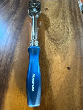 Shd80mb Snap On Tools Usa Shd80 Shd80a New 1/2 Inch Dr Pqwer Blue Hard Handle Ratchet