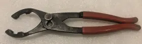 Ya4050b Snap-on Blue Point By Oil Filter Pliers Wrench Slip Joint Red Handle 12 Inch