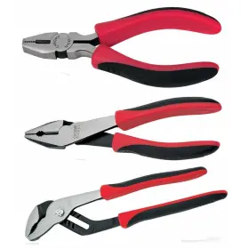 9101208 Speedway Motors Pliers Kit 4-1/2 Inch Mini Linesman 7 Linesmen And 12 Groove Joint