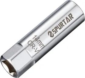 Tsw0007 Spurtar 14mm Spark Plug Socket 12-point Thin Wall 3/8 Inch Drive Spring 14 Mm
