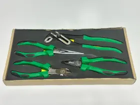 6501-6602 Stahlwille 6501-6602/4n Germany 4pc Pliers In Foam Flat-nose Waterpump Wire Cutter Nos