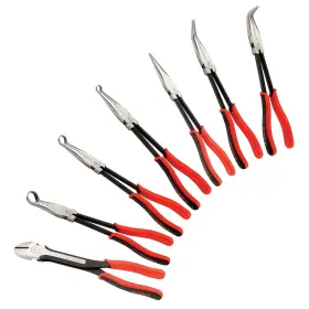 Sunex Tools 613364163740 3613v 7 Pc. 11 Inch Long Reach Pliers Set
