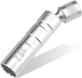 Sylvil-2619ms Sylvil 16mm Magnetic Spark Socket 3/8 Inch Drive Plug Removal Tool 12-point