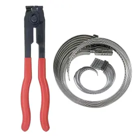 Tabazy 604787194336 Cv Joint Boot Clamp Pliers With 20pcs Universal Adjustable Stainless Bands