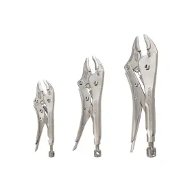 Plk90104 Tekton Tools Curved Jaw Locking Pliers Set 3-piece
