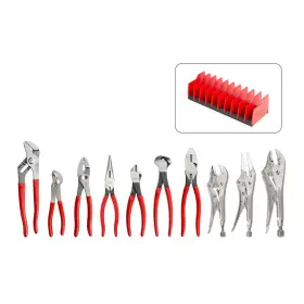 Plr99202 Tekton Tools Gripping Cutting /locking Pliers Set With Rack