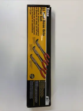 60776 Titan 3pc 11 Inch Long Nose Hose Gripping Pliers Set #60776