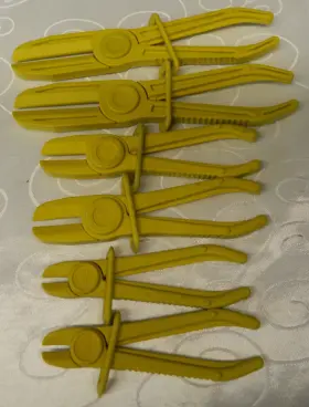 Pbt70713 Turtle Jaws Jaw 6pc Line Clamp Master Set #pbt70713 2 Sets Of 3 #70035 70533 70684