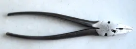1000-8 Utica Antique Tools Lineman Button Wire Cutter Pliers Fence Tool