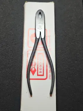 1300-6 Utica Bonney Tools Usa Gas Burner 6.5 Inch Vintage Pliers With Box #1300-6