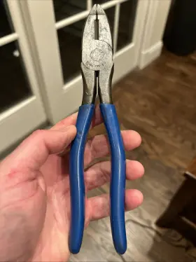 259-8 Utica Tools Vintage Linesman Pliers Bell Systems 8-1/2 Inch