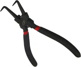 Ut190716s-0040 Utoolmart Internal Snap Ring Plier Angled 7 Inch 170mm 90degree Silver