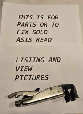 Slp6 Vim Tools Adjustable Slide-lock Pliers With 90 Degree Jaws Missing Screw
