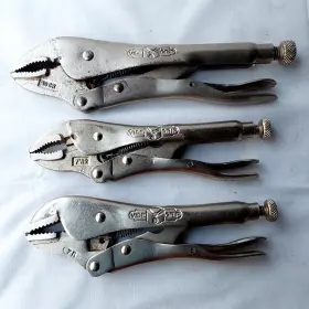 7wr-7r-10cr Vise-grip Vintage Petersen Locking Pliers Dewitt Ne 7wr 7r 10 Cr Usa