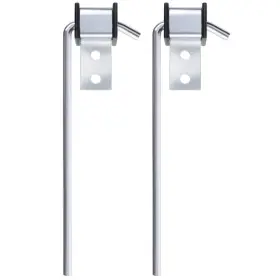 Vorobawin 716597844544 Universal Heavy Duty Exhaust Hanger Rods 3/8 Inch X 10 2 Pack