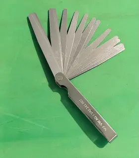 Vas241007 Vw Audi Porsche Feeler Gauge 0.05mm To 1.00mm Increment Of 0.5