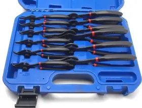 33hd61 Westward 12 Retaining Internal/external Pliers Set In Case Barely Used