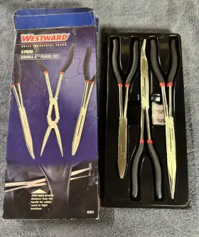 4nfx1 Westward Double-x Pliers Set 3 Piece