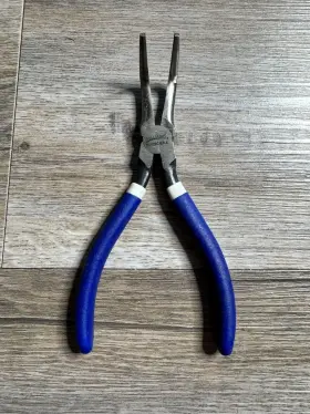 Pl-126c Williams Thin Bent Chain Nose Pliers 6.25 Inch