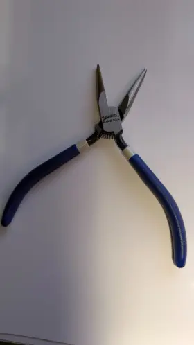 Pl-114cs Williams Pl114cs 4-1/2 Inch Needle Nose Pliers Double-dipped Handles Made Is Usa