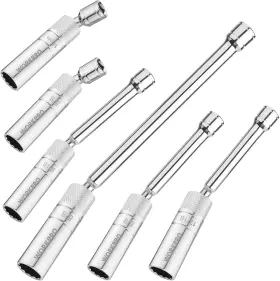 074530 Workpro 6 Pc Spark Plug Socket Includes 9/16-inch 5/8-inch 6pc Set