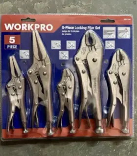 W001316s Workpro 5pk Locking Pliers