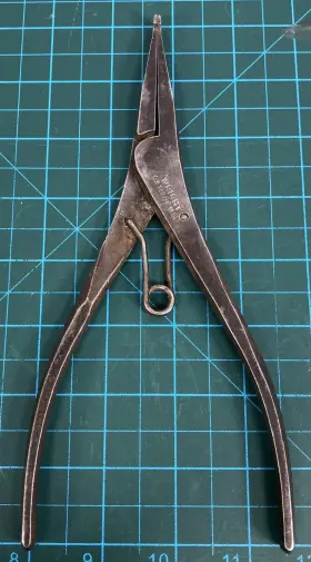 92318 Wright 92381 Vintage U.s. Snap Ring Pliers Circlip Tool Usa Heavy Duty