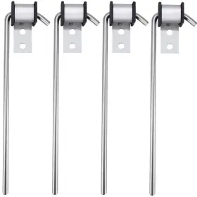Gzj01-4 Ynoee 4pcs Universal Exhaust Hanger Rod Heavy Duty Stainless Steel Exhuast Pipe