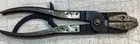 Blue-point YA965 12 Long Ratcheting Swivel Jaws Hose Pinching Pliers Used. Price: $29.99.