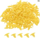 200PCS Auto Weatherstrip Retainer, Plastic Rivets Clip Universal Push Bumper Fas New. Price: $14.99.