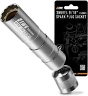 Ewk 9/16" (14MM) Swivel Magnetic Spark Plug Socket, 3/8" Drive X 4" Total Length New. Price: $18.61.